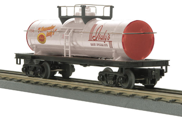 MTH Rugged Rails 33-7323 Isaly's Tank Car - Isaly's No. 1954 O SCALE Like New Damaged Box