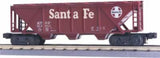 MTH Rugged Rails 33-7504 Santa Fe Covered Hopper Car O SCALE Like New
