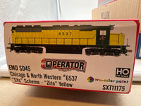 ScaleTrains Operator Series SXT11175 Chicago Northwestern CNW Syc Scheme Zito Yellow Diesel Locomotive DCC READY  HO SCALE NEW