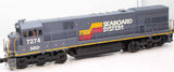 Lionel 6-18276 Seaboard TMCC U30C Diesel #7274 O SCALE Used Damaged Box