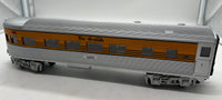 MTH Railking 30-6139E Denver Rio Grande Streamlined Observation Car O SCALE Like New