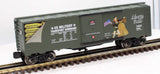 Menards 279-3101B Liberty Belle USAXX #95048  Boxcar O Scale Like New