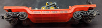 Lionel 6-16958 flatcar with Ertl die-cast New Holland loader O SCALE Like New