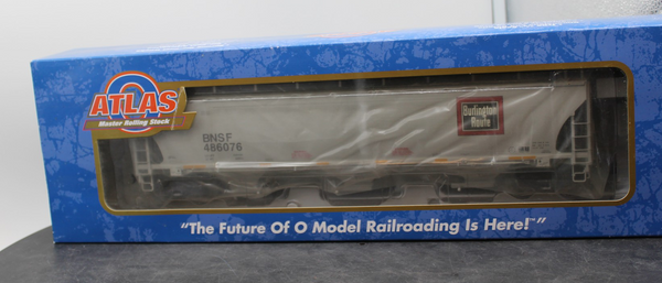 Atlas 3001129-3 Trinity covered hopper BNSF CB&Q heritage 486076 O 3RL limited edition O scale  NEW