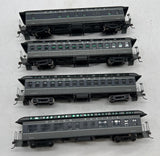 Athearn ath84842 50' Old Time Overland Passenger Set, UP #1 (4 car set) HO Scale Like New