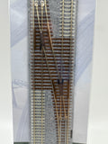 KATO 20-230 CONCRETE TIE DOUBLE TRACK #4 SINGLE CROSSOVER TURNOUT 248 mm ( 9 3/4 ") LEFT N SCALE NEW