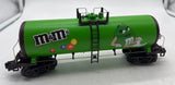 MTH Railking 30-73266 MARS - M&M's green tank car O SCALE Like New