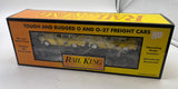 MTH Railking 30-7625 Auto Transport Flat Car w/Ertl Taxi Car No. 1959 O SCALE Used Excellent