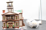 Department 56 New England Village 56.56670 Woodbridge Town Hall  Like New