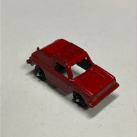 Tootsie Toys Red VW rabbit Metal Car HO SCALE