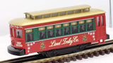 Lionel 6-28418 Christmas Trolley O SCALE Like New