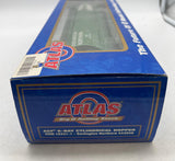 Atlas 6331-1 Burlington Northern BN Cylindrical Hopper O SCALE Used Excellent