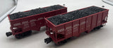 Lionel 2226940 Pennsylvania PRR Pennsylvania Lines 2 Bay Hopper O SCALE Like New