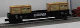 MTH Railking 30-72156 Norfolk Southern NS Gondola Car w/Crates O SCALE Like New