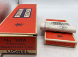 Lionel Postwar 3424 Operating Brakeman Car Wabash O SCALE Like New
