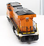 MTH Railking 30-20359-1 Halloween ES44AC Imperial Diesel  With Proto-Sound 3.0 O SCALE (No Caboose) Like New Damaged Box