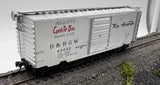 McKean Models 4006 DENVER & RIO GRANDE WESTERN 40' PS-1 Boxcar Front Range HO Scale Used Excellent Damaged Box