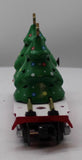 Lionel 2128060 Christmas Tree Flatcar w Blinking Lights O SCALE Like New