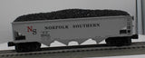 MTH Railking 30-75495 Norfolk Southern 4-Bay Hopper Car O SCALE Used Excellent