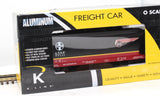K-Line K6242-1051 ATSF Black Bonnet Alum. 2-Bay Center flow modern Hopper O SCALE NEW