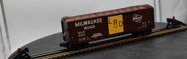 K-Line K-761-1371 Milwaukee Road O Scale Classic Boxcar O Scale Like New