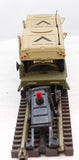 Model Train Sales Inc. DODX-39603  Military Flat Car W/2 M.P. Hummers O SCALE Like New