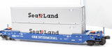 K-line K-7764 CSX Gunderson All-purpose Husky Stack O SCALE Like New