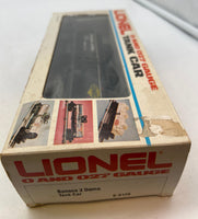 Lionel 6-9138 Sunoco Triple Dome Black Tank Car O SCALE Used Excellent