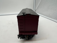 MTH Railking 30-74361 Atchison Topeka & Santa Fe 34' Box Car - 19th Century #18026. O SCALE Like New