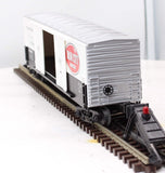 MTH Railking 30-74404 Iron City RailKing 50' Double Door Plugged Boxcar O SCALE Like New