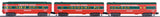 Lionel 6-30039 Christmas North Pole Central Passenger Expansion Pack w/ 3 Cars  (6-25182; 6-25183; 6-25184) , Platform, Accessories O SCALE NEW