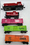 Lionel 6-1463 COCA-COLA Coca-Cola Diesel Freight Train Set  O Scale Used Excellent Damaged Box