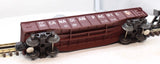 Lionel 6-6205 CANADIAN PACIFIC Long Gondola w/2 cannisters O Scale Like New