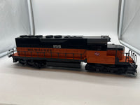 Lionel 6-18224 Milwaukee Road SD-40 Diesel Locomotive O SCALE Like New