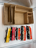 MARX 9500 SOUTHERN PACIFIC SP DIESEL TYPE TRAIN SET O SCALE Used Excellent Damaged Box As Is