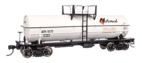Walthers 910-48421 36' 10,000-Gallon Insulated Tank Car w/Large Dome, Bolted Jacket - Ready to -- National Starch & Chemical ACFX #6272 HO SCALE NEW