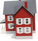 MTH Railking 30-9016 4 Country House O SCALE Like New