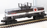 MTH Railking 30-7379 Texaco Tank Car - Chrome O SCALE Like New