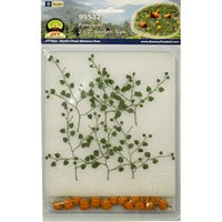 JTT 95531 Pumpkins 1 3/8" 6 pack with vine NEW