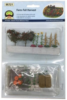 JTT 95721 ASSORTMENT FARM FALL HARVEST O SCALE  NEW