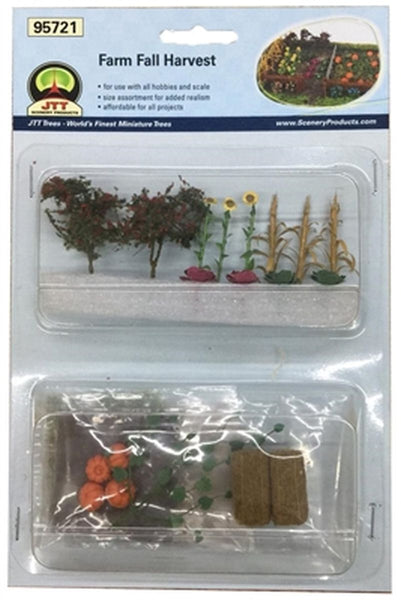 JTT 95721 ASSORTMENT FARM FALL HARVEST O SCALE  NEW