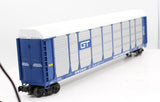 MTH Premier 20-98312 Grand Trunk Western Corrugated Auto Carrier O SCALE Like New