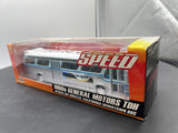 Greenlight 86544 speed 1960's General Motors Santa Monica Los Angeles CA downtown transit bus #2525 1/43 O SCALE NEW