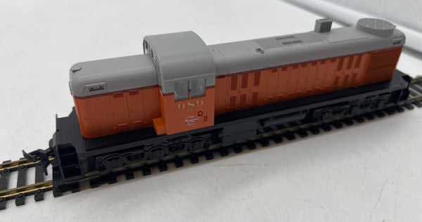 KATO 37-2602 MILW Milwaukee Road Rsc-2 Diesel Locomotive #989 HO Scale  Like New