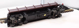 MTH 30-79092 PENNSYLVANIA Operating Log Dump Car With Logs O Scale Like New
