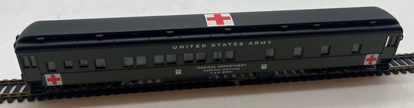 International Hobby Corp IHC 49796 US Army Medical Corps Hospital Unit Car HO SCALE Like New