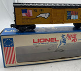 Lionel 6-7612   North Carolina Spirit of 76 Box Car O SCALE   Like New