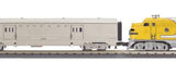 MTH Railking 30-2762-1e Santa Fe F-3 ABA Diesel Locomotive Set with Proto-Sound 2.0 O SCALE NEW