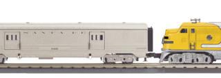 MTH Railking 30-2762-1e Santa Fe F-3 ABA Diesel Locomotive Set with Proto-Sound 2.0 O SCALE NEW