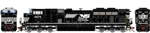 Athearn Genesis ATHG70573 Norfolk Southern NS SD70M-2 Diesel locomotive 2675 DCC READY HO SCALE NEW